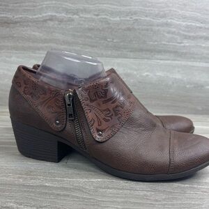 b.o.c. Rosamela Faux Leather Ankle Booties Womens Size 11